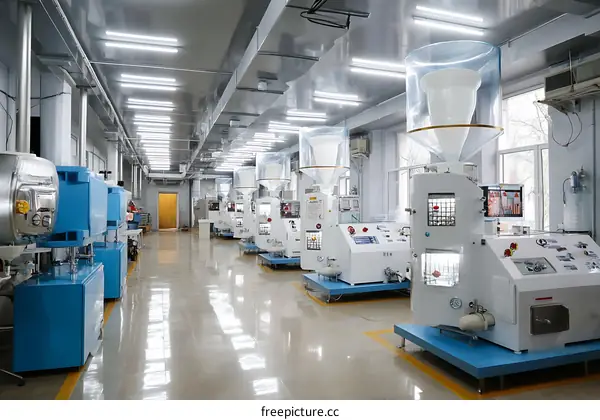 Modern Industrial Manufacturing Facility