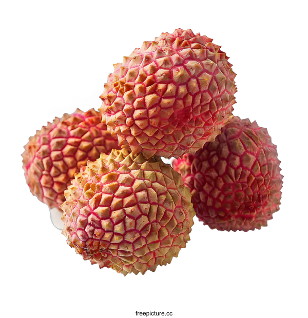 [Transparent Background PNG]A close-up image of a lychee