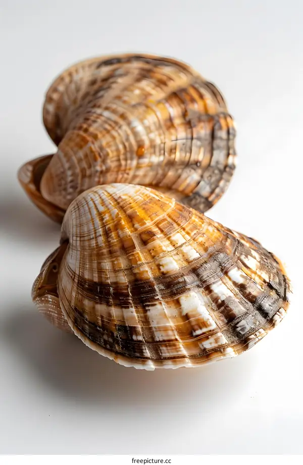 Two Varied Carpet Shells