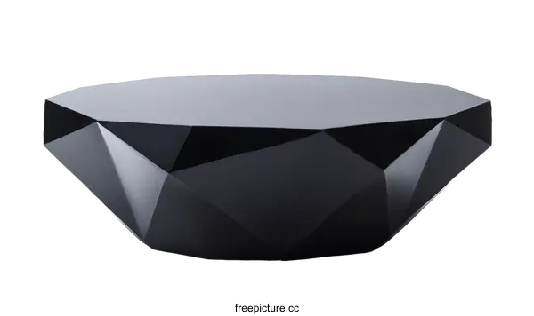 [Transparent Background PNG]Modern Geometric Coffee Table Design