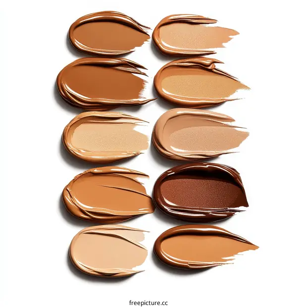 Foundation Shades Variety Display