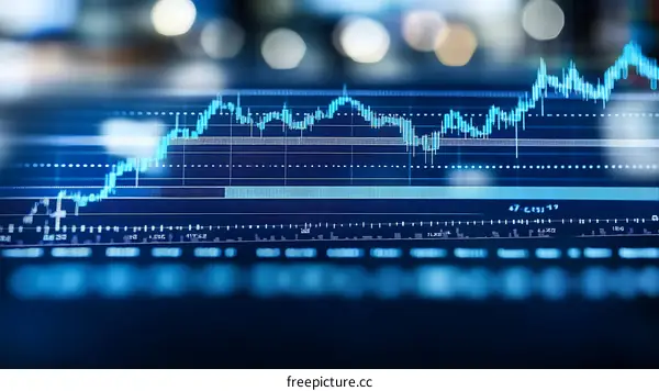 Financial Data Displaying Growth Trend