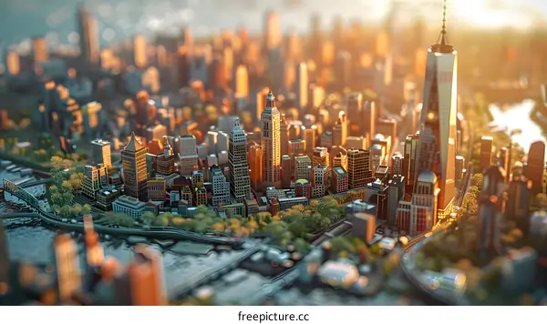 New York City Skyline and Landmarks