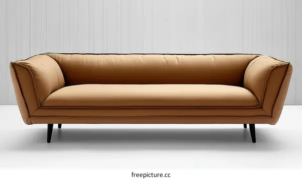 Modern Contemporary Camel Sofa Design