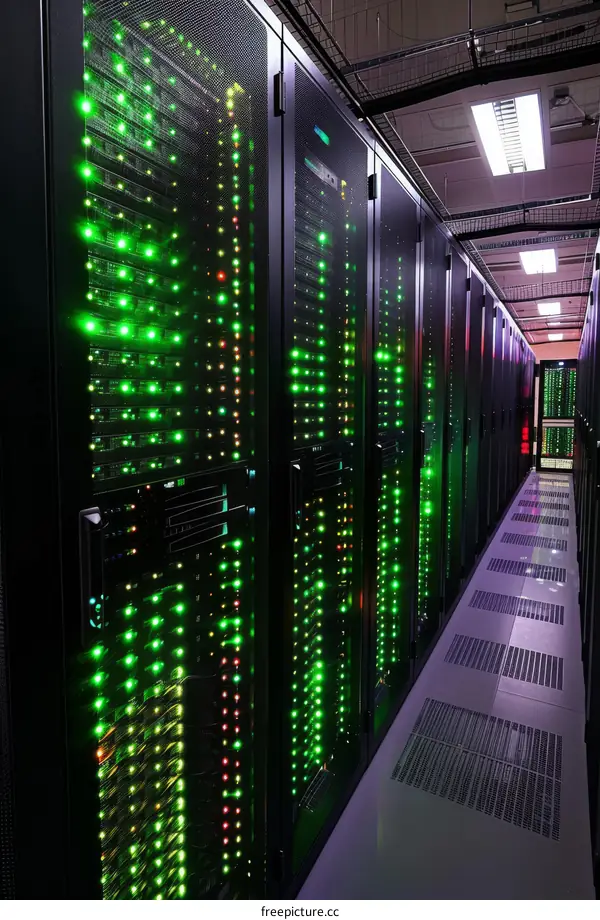 Inside a modern data center