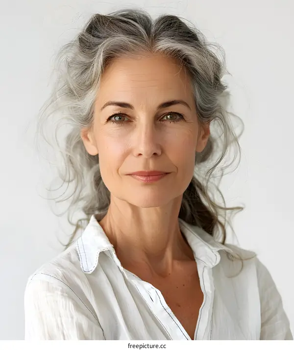 Confident Mature Woman Portrait