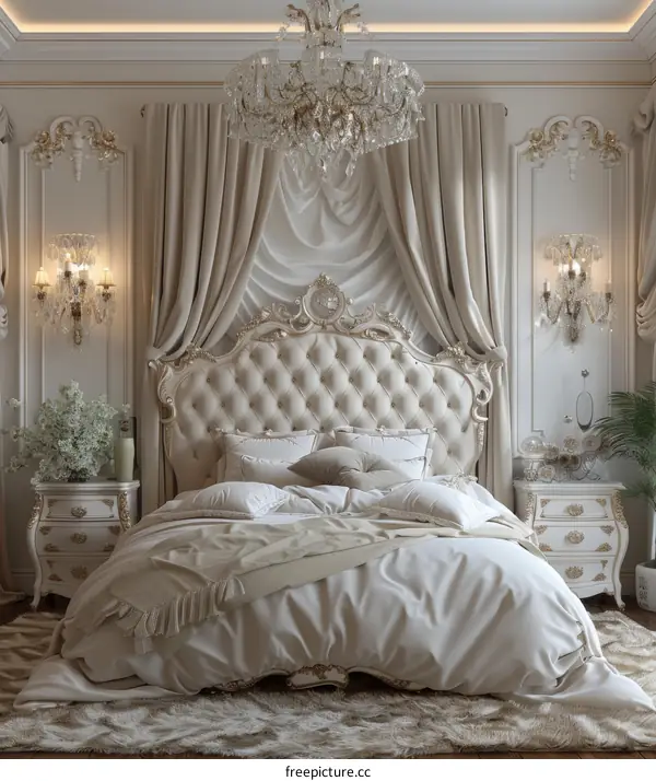 European Luxurious Bedroom Design