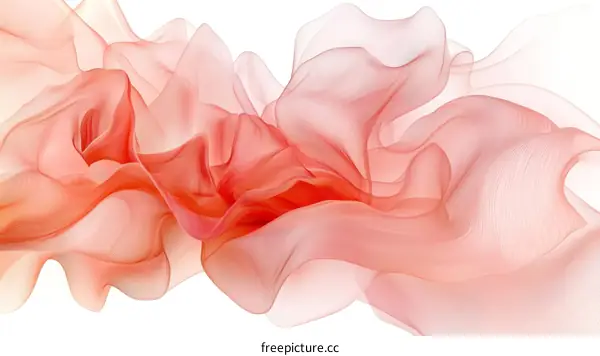 Abstract Flowing Fabric Design