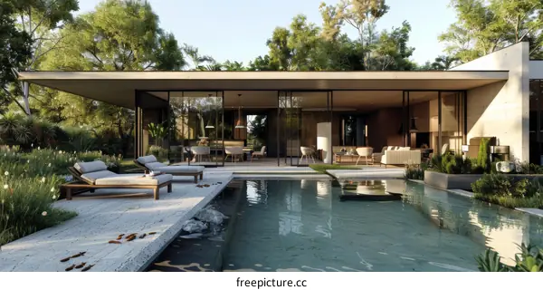 Modern House With Amazing Pool