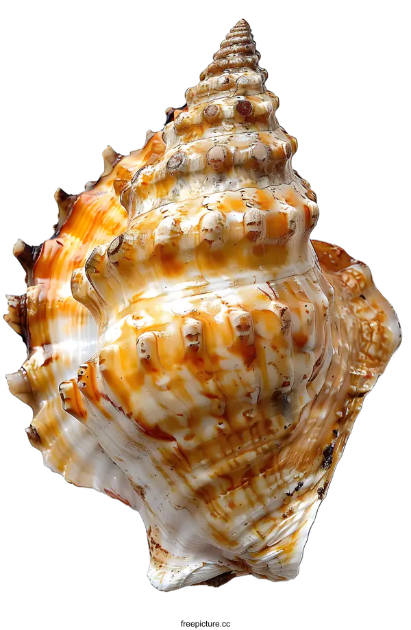 [Transparent Background PNG]Seashell Spiral Texture Close Up
