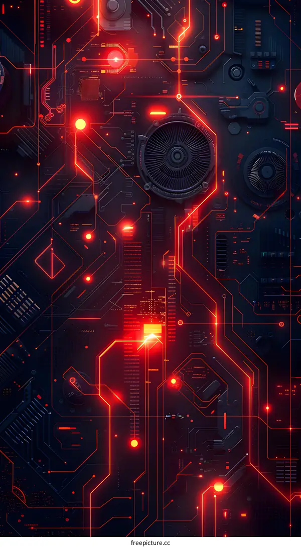 futuristic technology background
