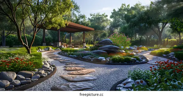 Landscape design renderings