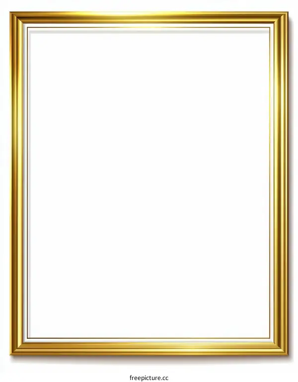 Elegant Gold Picture Frame Design