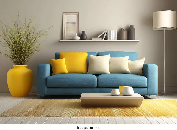 Modern Cozy Living Room Interior Design