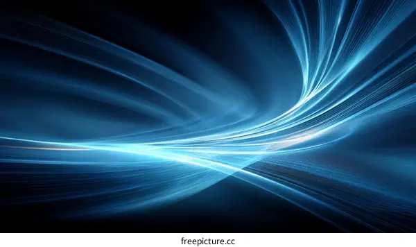 Abstract Dynamic Blue Light Design