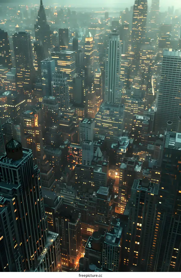 A Metropolis at Night