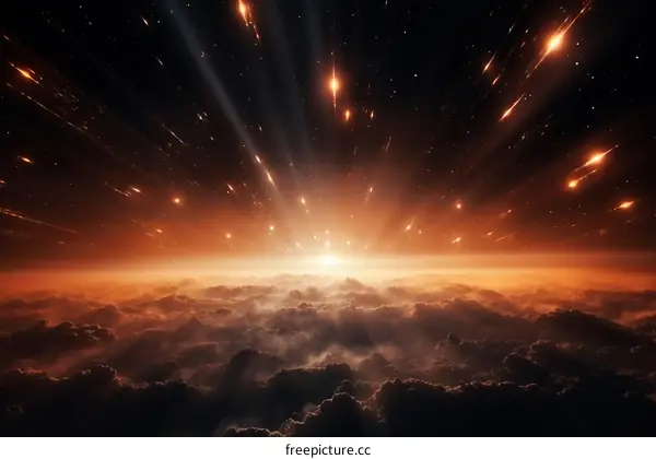 Cosmic Nebula: A Symphony of Light and Color