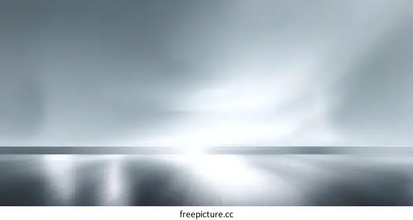 Empty Modern Grey Studio Background