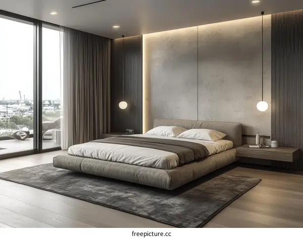 Modern Minimalist Bedroom Interior Design