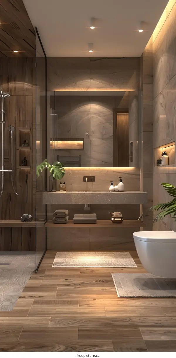 Modern Luxury Bathroom Interior Design