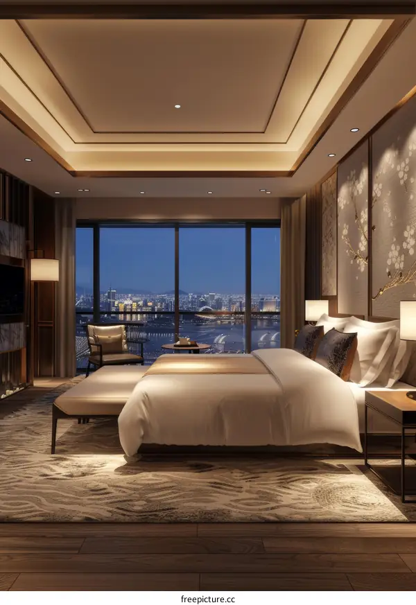 Modern Luxury Hotel Room Interior Design
