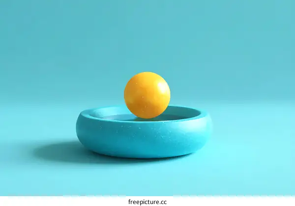 Abstract Geometric Design with a Floating Sphere