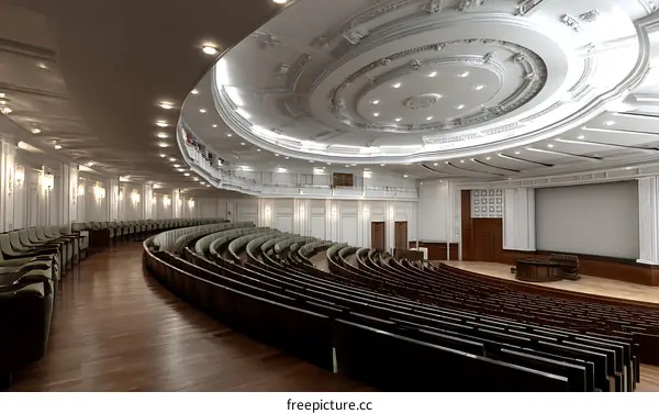 Grand Auditorium Interior Design