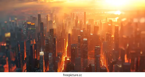 Science fiction city