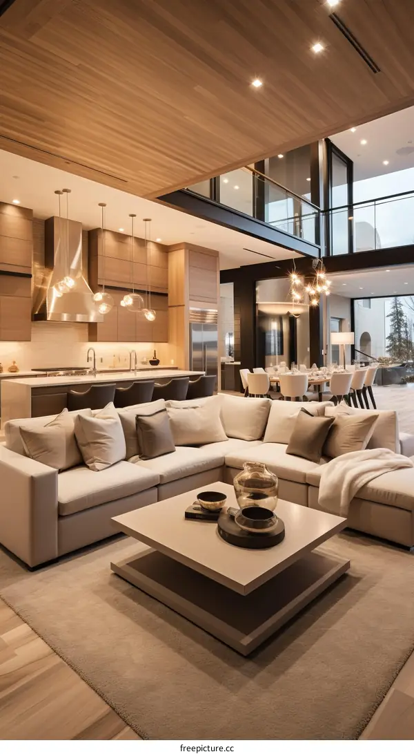 Bright and Airy Modern Living Room Design