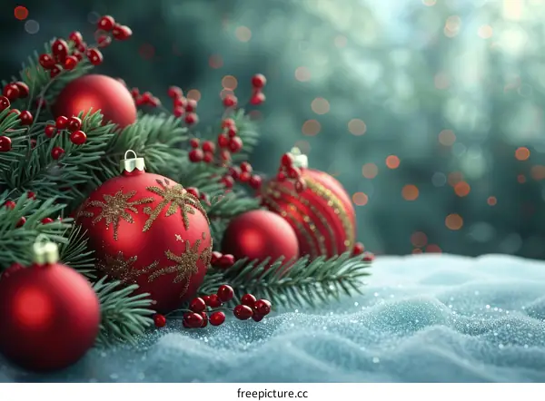 Christmas Decorations Festive Ornament Background