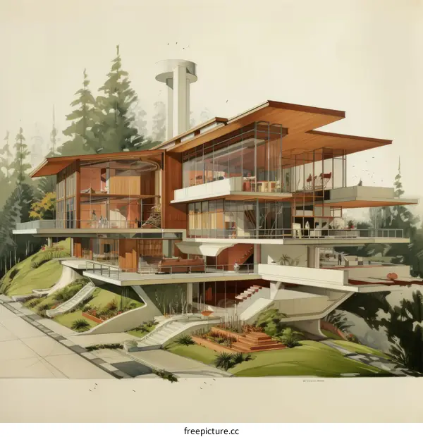 Mid-Century Modern House