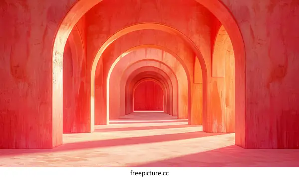 Pink Archway