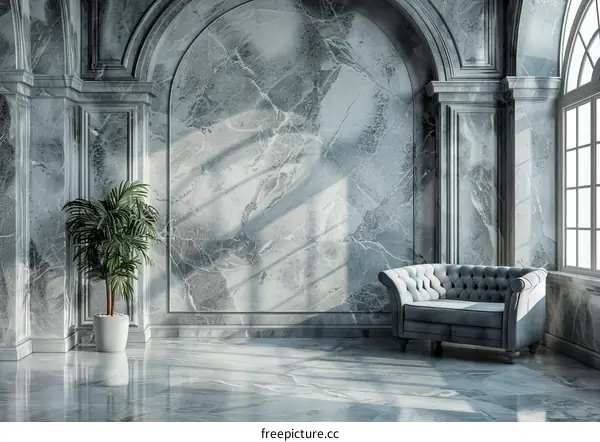 Modern Style Marble Texture Background Wall