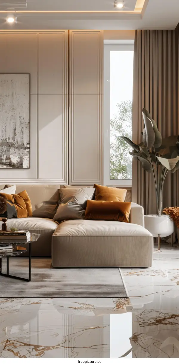 Modern Minimalist Living Room Design