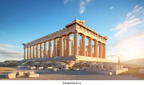 The Parthenon: Ancient Greek Temple on the Acropolis of Athens