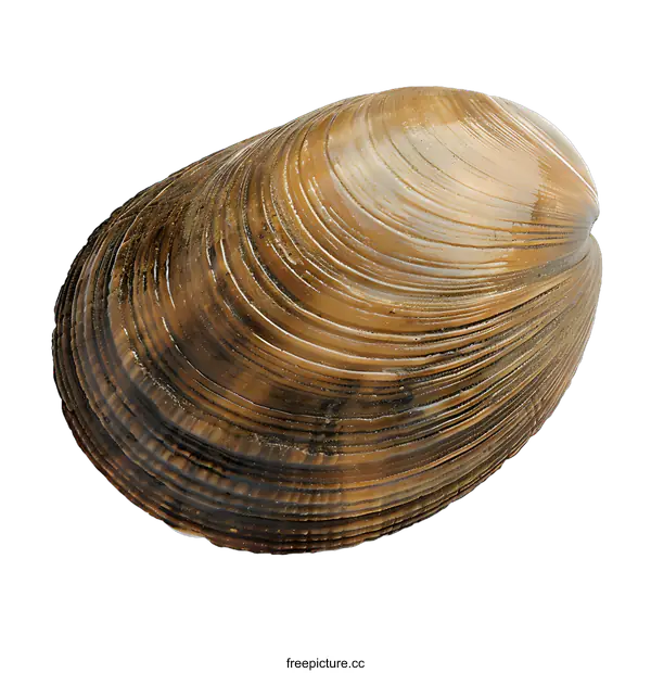 [Transparent Background PNG]A freshwater pearl mussel