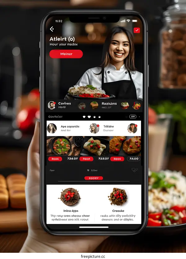 Food Delivery App Interface Design with User Profile and Order Details
