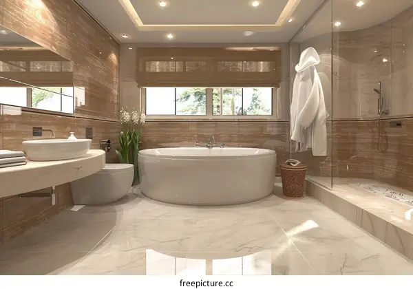 Luxury Modern Bathroom Interior Design