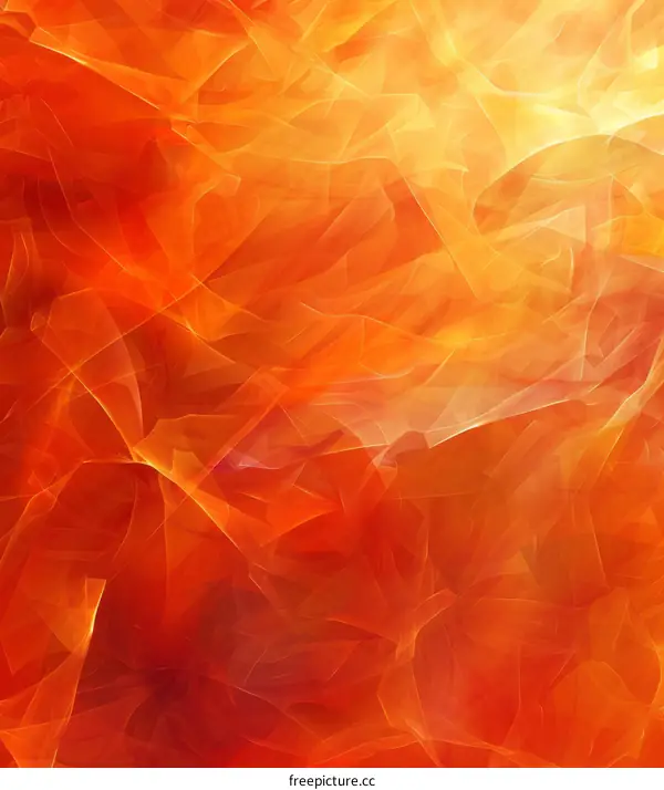 Abstract red orange yellow white fractal background