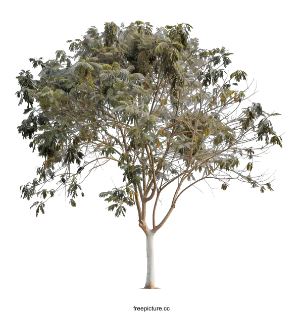 [Transparent Background PNG]Isolated Tree On White Background