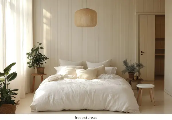 Cozy Minimalist Bedroom Interior Design