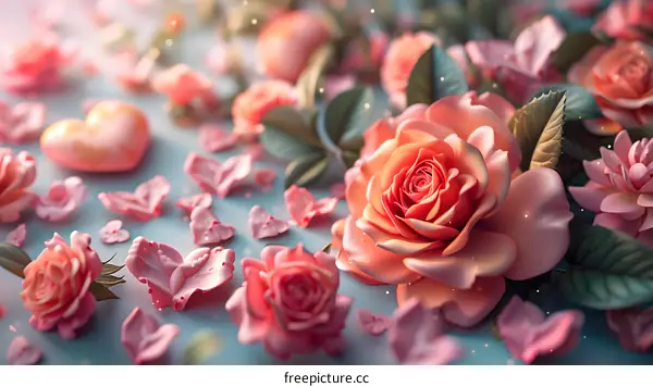 Blossoming Roses
