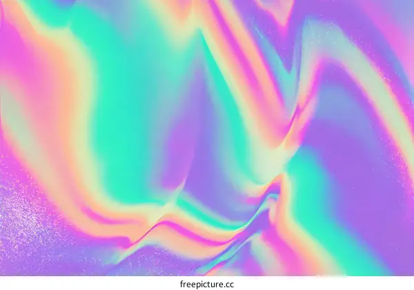 Abstract Colorful Holographic Background Design