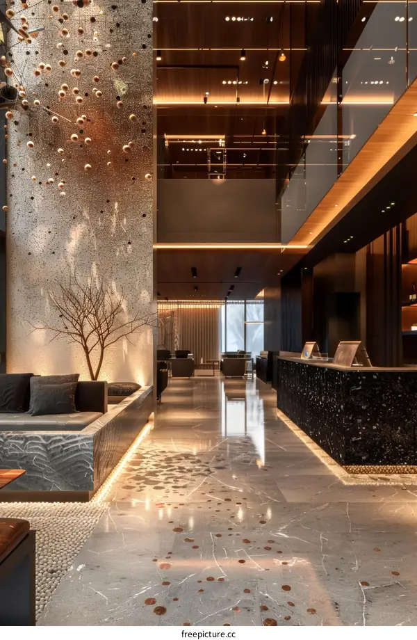 Modern Hotel Lobby Interior Design