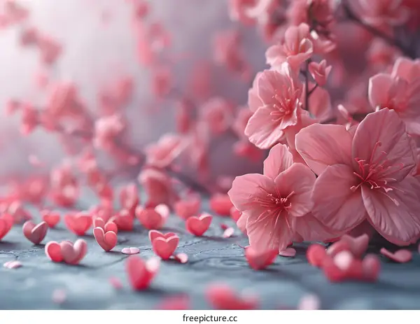 Cherry Blossoms in Full Bloom