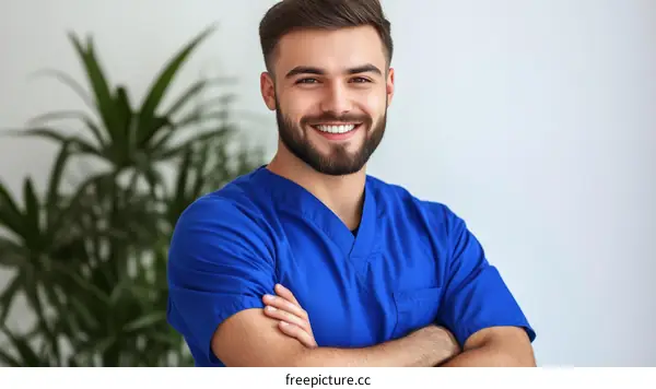 Smiling Medical Professional Portrait