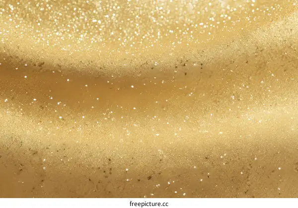 Golden Glitter Texture Background