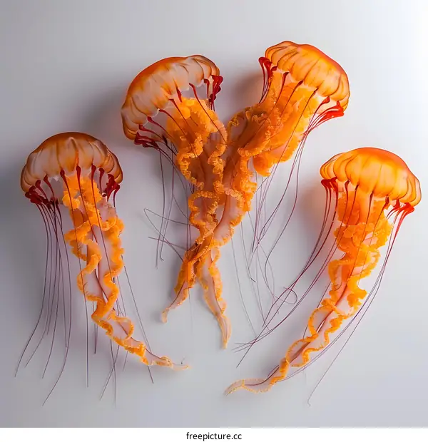 Orange Jellyfish
