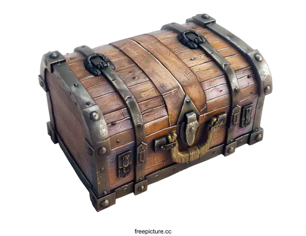 [Transparent Background PNG]Old Treasure Chest