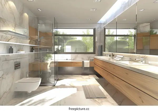 Modern Luxurious Bathroom Interior Design